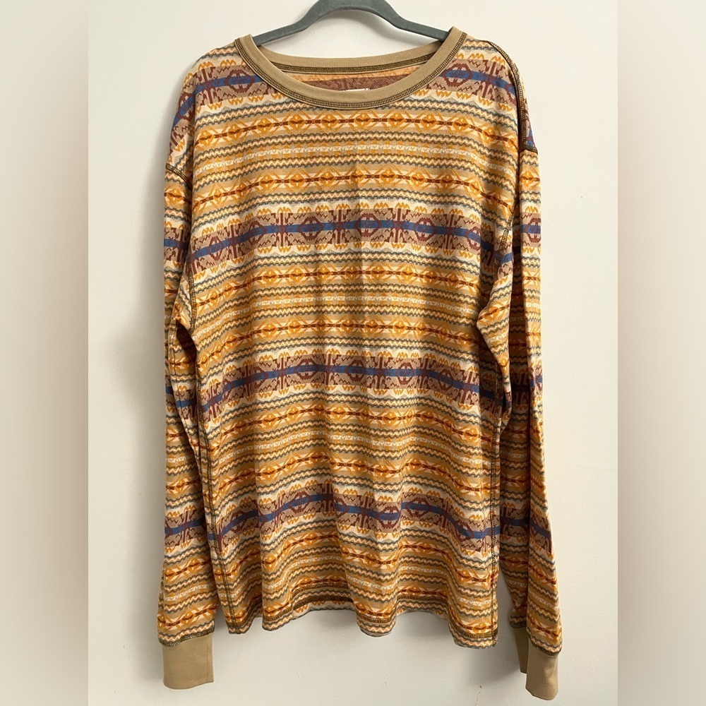 BDG Aztec Southwest Long Sleeve Top XL